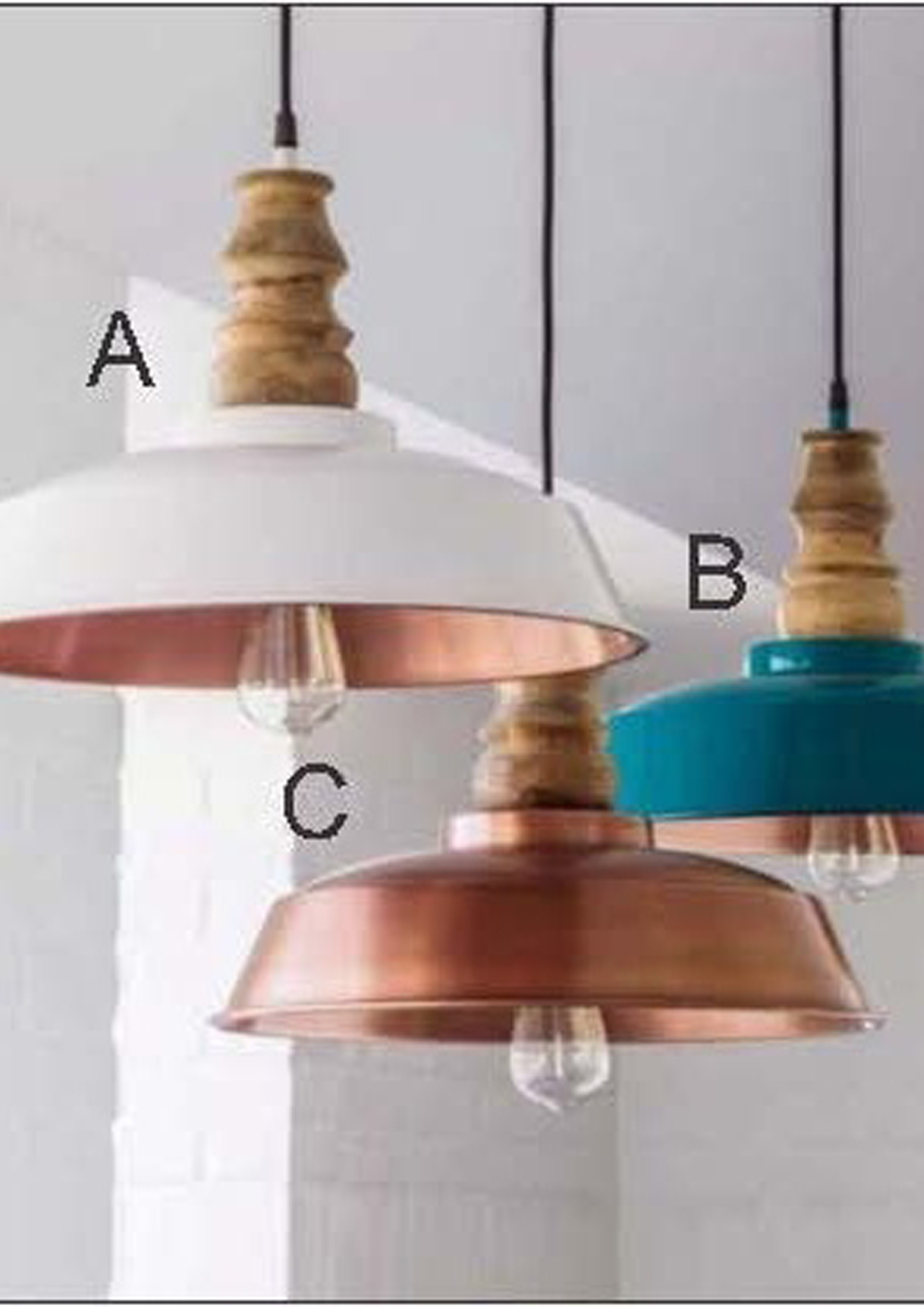 Beyond Lights - Metal Pendant Lamp- GL